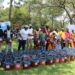 Rwanda: distributing braziers to prevent deforestation