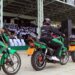Kigali : Une centaine de femmes reçoivent des motos “vertes”
