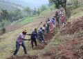 Nyaruguru:  compétition de lutte antiérosive