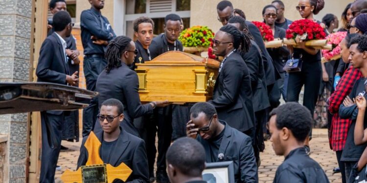 Kigali: Yvan Buravan, une star enterrée en toute dignité
