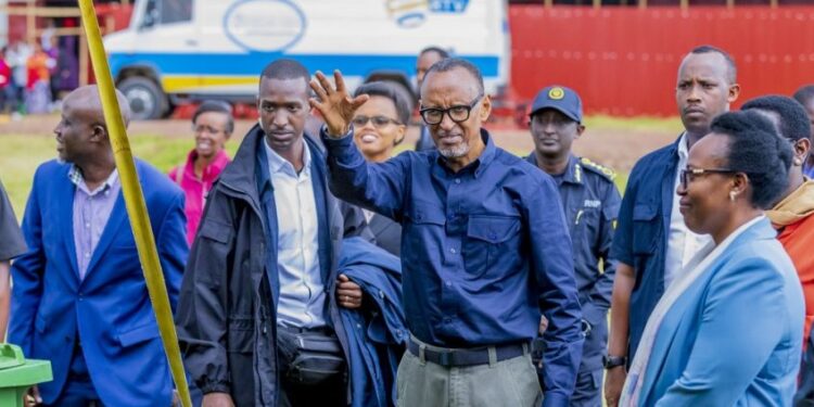 Rwanda-désastres: Visite de réconfort du président Kagame