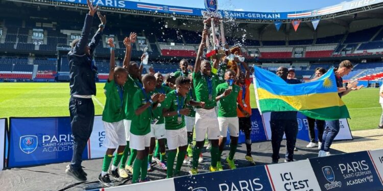 Paris Saint Germain: Le Rwanda sacré champion du monde des académies