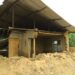 Dans la cellule Kabirizi, secteur Rugerero, presque toutes les maisons ont été détruites par l'inondation due à une forte pluie du 02 au 03 mai 2023.