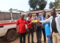 Croix Rouge Rwandaise : une ambulance pour le camp de Kiziba