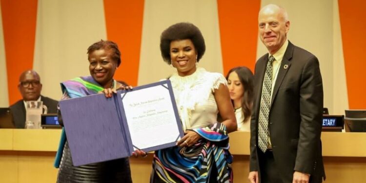 Burundi : Angeline Ndayishimiye primée par les Nations Unies