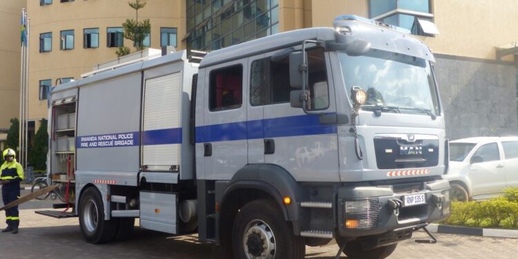 Ville de Kigali :  Exercice de simulation d’incendie