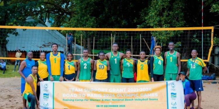 J.O.-Beach Volleyball: Deux sélections rwandaises cherchent la qualification