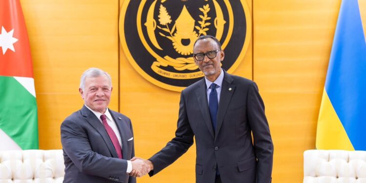 Rwanda-Jordanie: Le roi Abdullah II en visite à Kigali