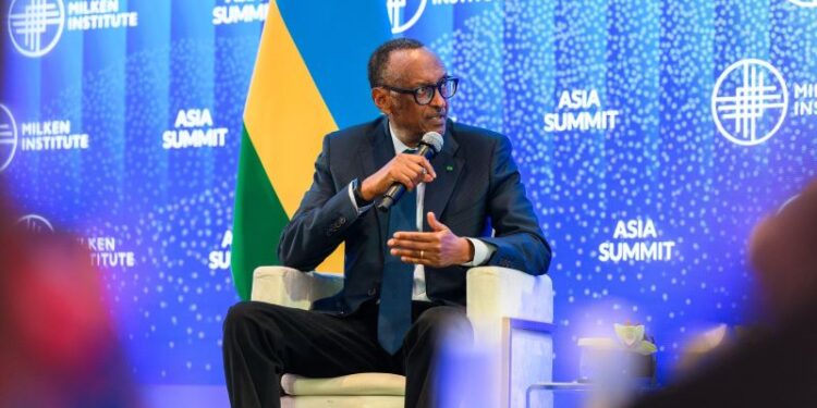Milken Institute Asia Summit: ” Il doit y avoir une gouvernance claire”, Paul Kagame