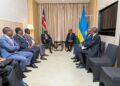 Kagame s’entretient avec Ruto et Wavel