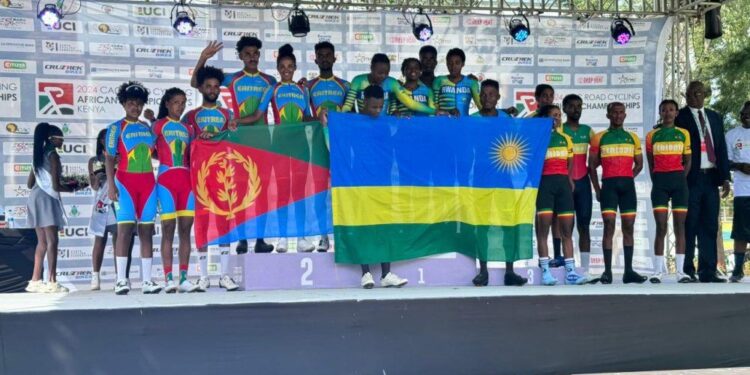 Cyclisme-championnat d’Afrique: le Rwanda remporte une médaille d’or