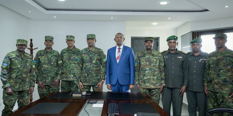 RDF : Remise-reprise entre les chefs des forces réservistes