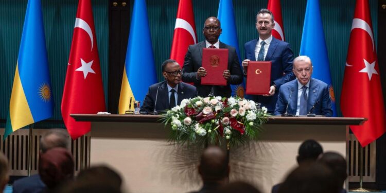 Rwanda-Turquie : Signature de 4 accords de coopération