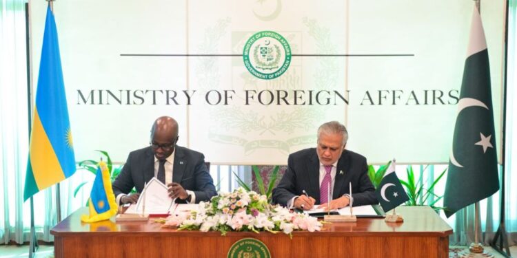 Rwanda-Pakistan: Des accords sur la formation diplomatique