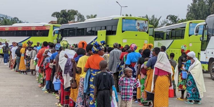 Rubavu: Rapatriement de plus de 500 Rwandais