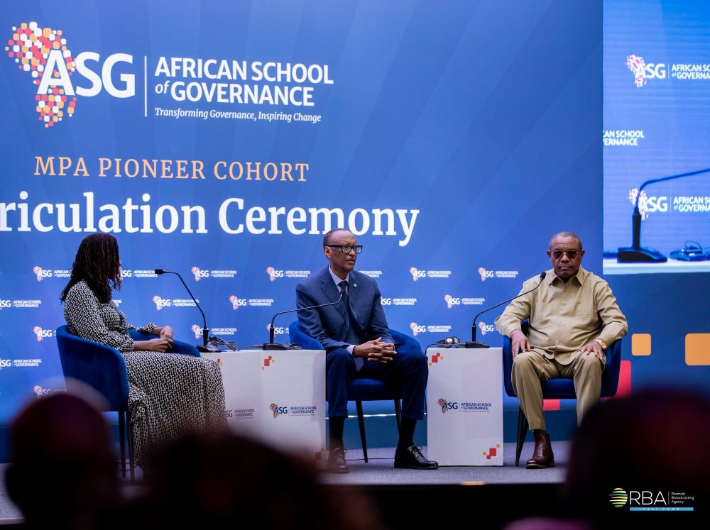 Rwanda-ASG : Inauguration du programme de maitrise MPA - Le Canapé