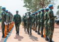 Rwanda-RCA : Nyakarundi visite les troupes rwandaises