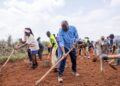 Rwanda-Umuganda: Réhabilitation d’une route à Gahini