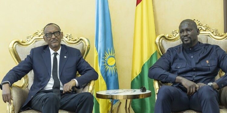 Rwanda-Guinée: Kagame félicite Mamadi Doumbouya…