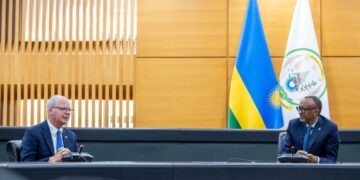 Kagame reçoit des membres du Congrès américain